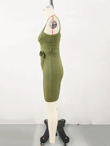 Bandage Elegance Sheath Mini Dress