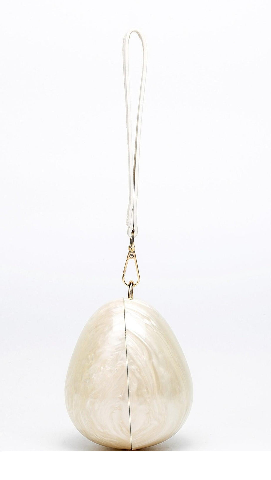 PEARL STRAP EGG BAG