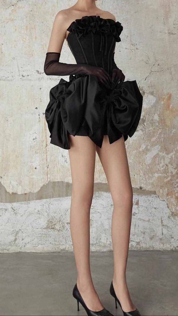AIIZIE PATRICIA FLOWER BOW CORSET SKIRT SET - product image