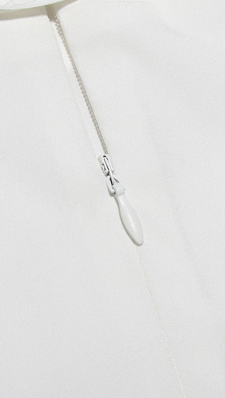 MINI ABITO IN PIZZO DI RASO