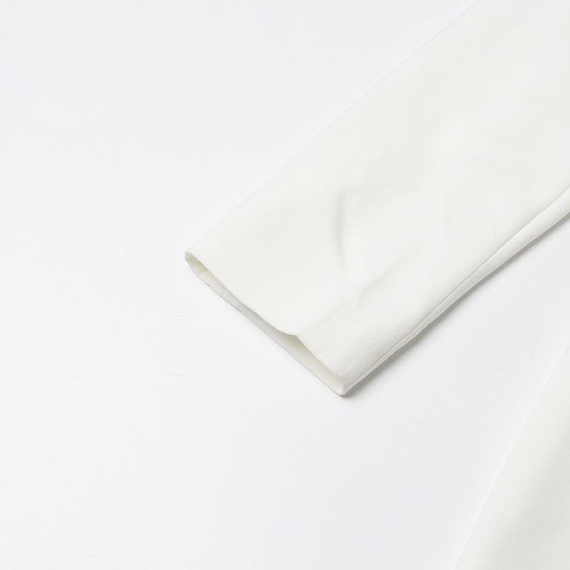 ABITO BLAZER A FIORI BERNICE FORINA IN BIANCO