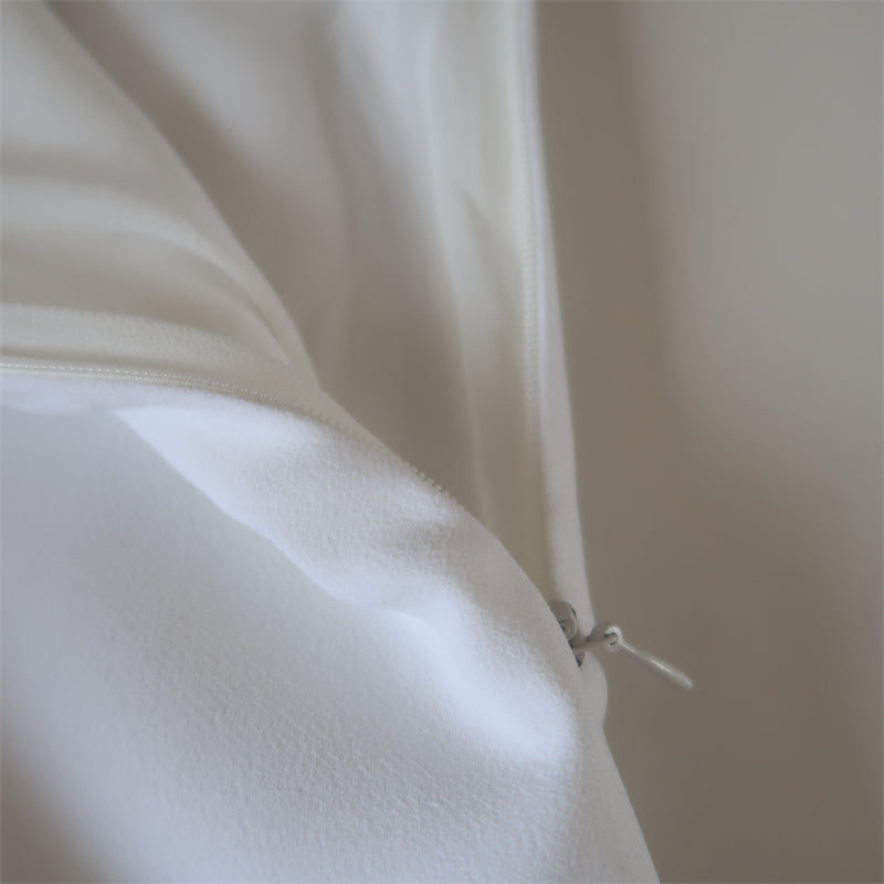 STUDDED EMBELLISHED MINI DRESS IN WHITE