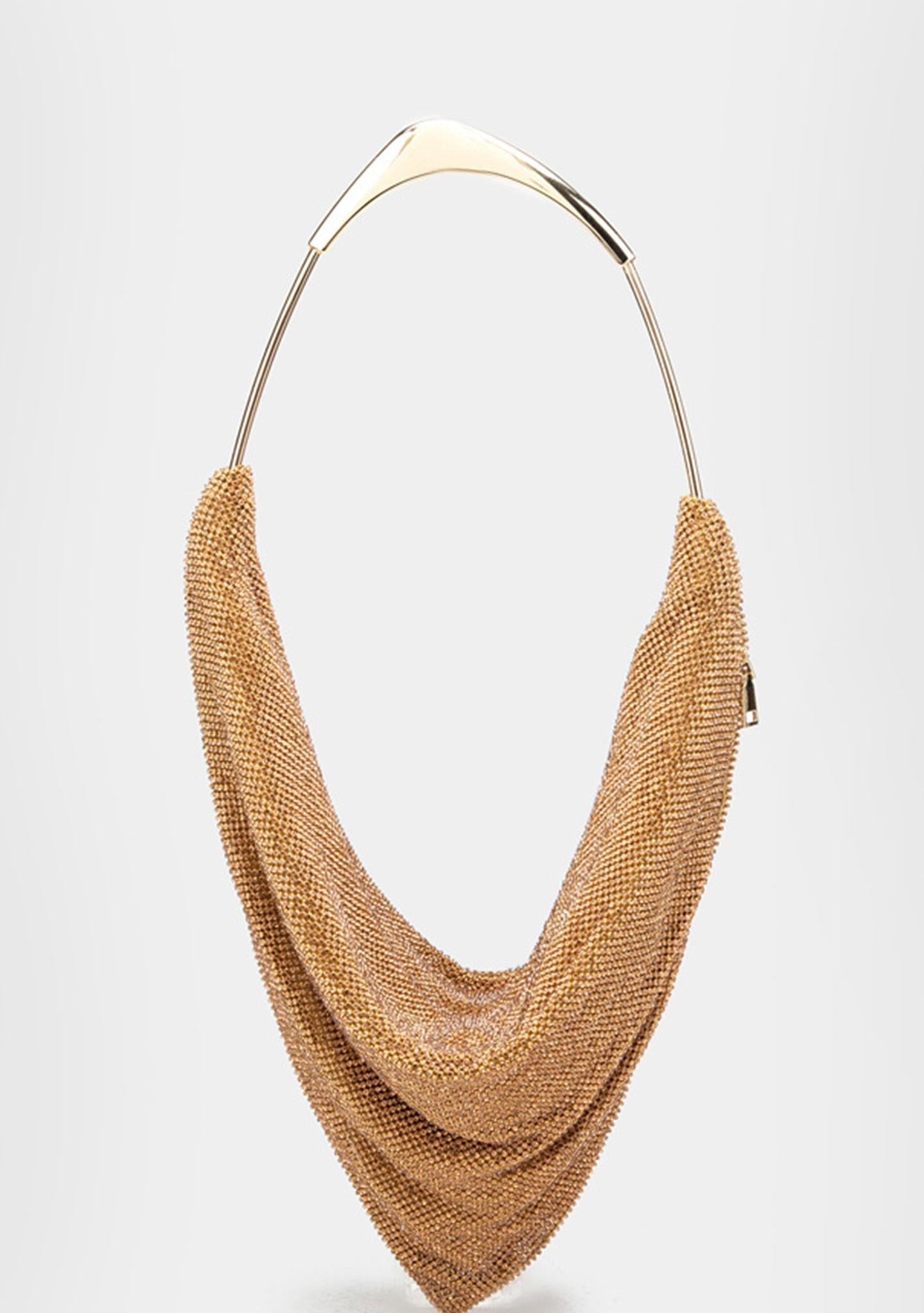 RHINESTONE EMBELLISHED TOTE BAG