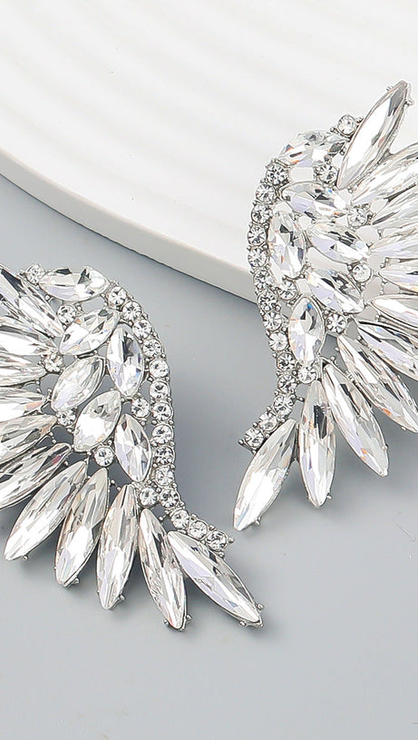 RAINBOW RHINESTONE EARRINGS