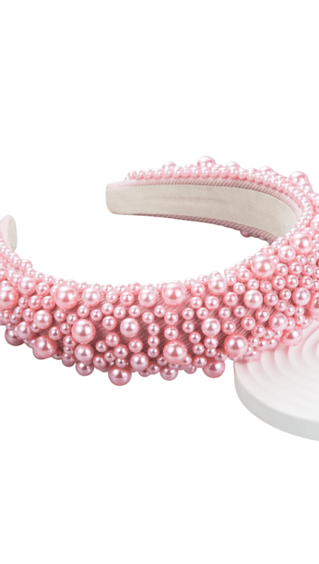Ober – Mit Perlen verziertes Haarband