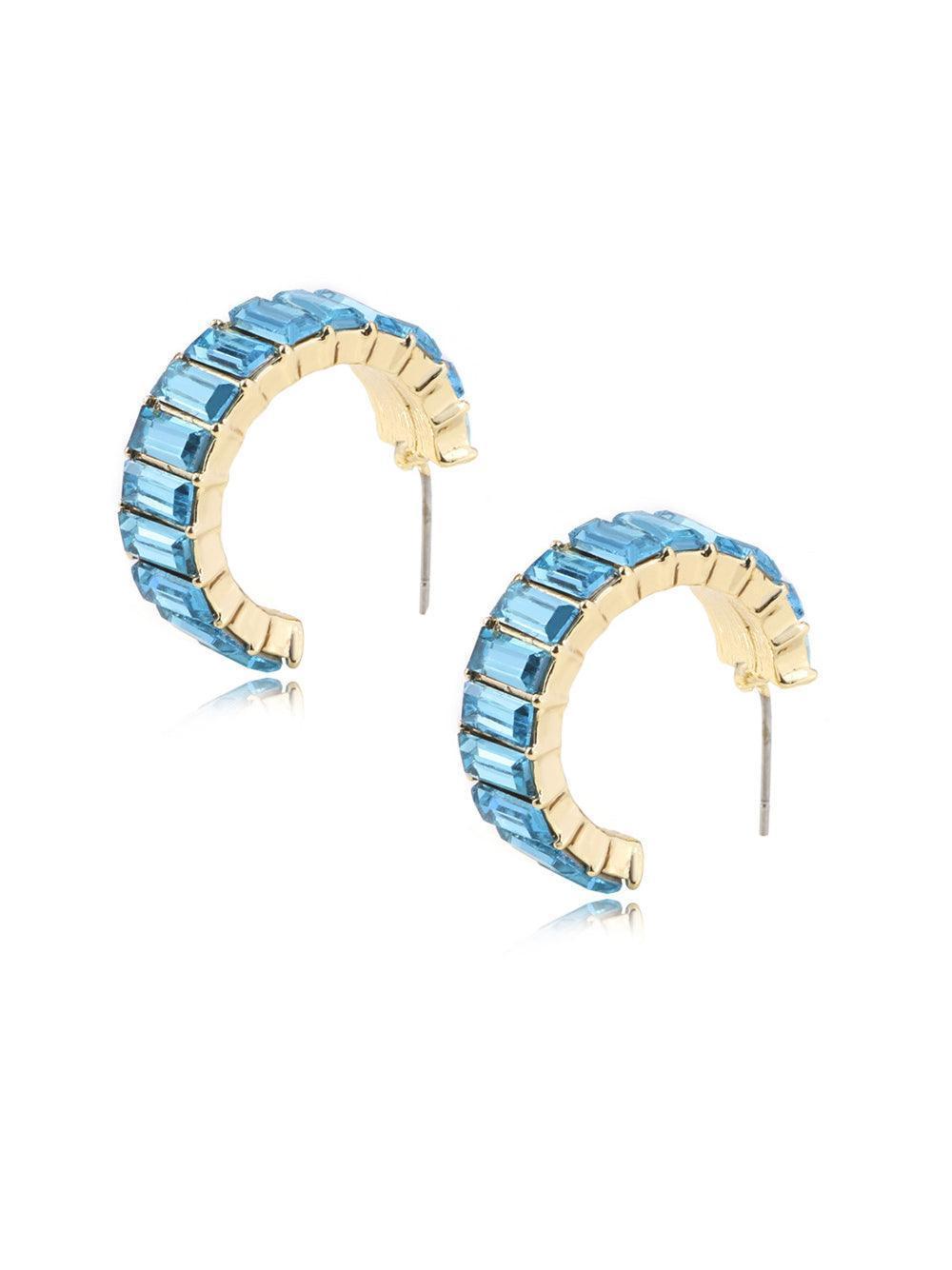 OTTILIE RING CRYSTAL EARRINGS