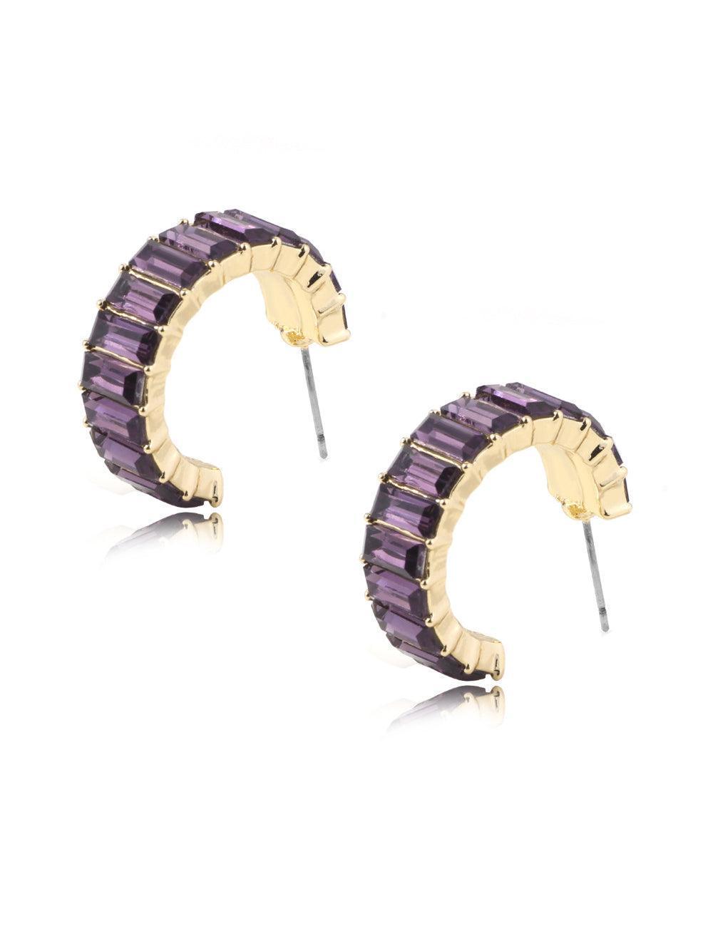 OTTILIE RING CRYSTAL EARRINGS