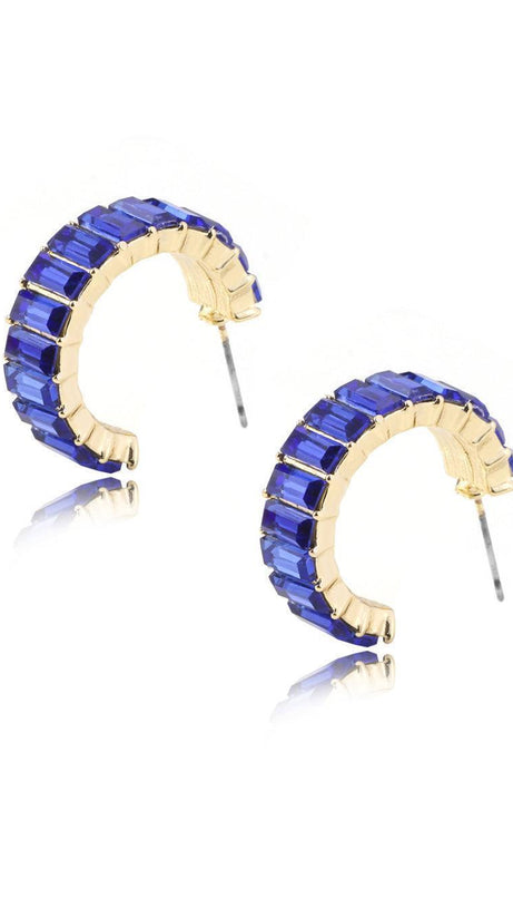 OTTILIE RING CRYSTAL EARRINGS