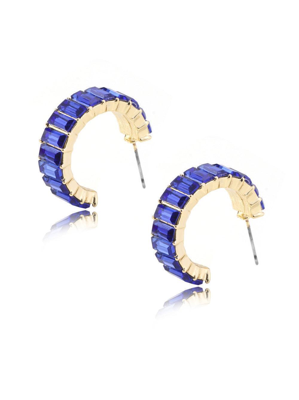 OTTILIE RING CRYSTAL EARRINGS