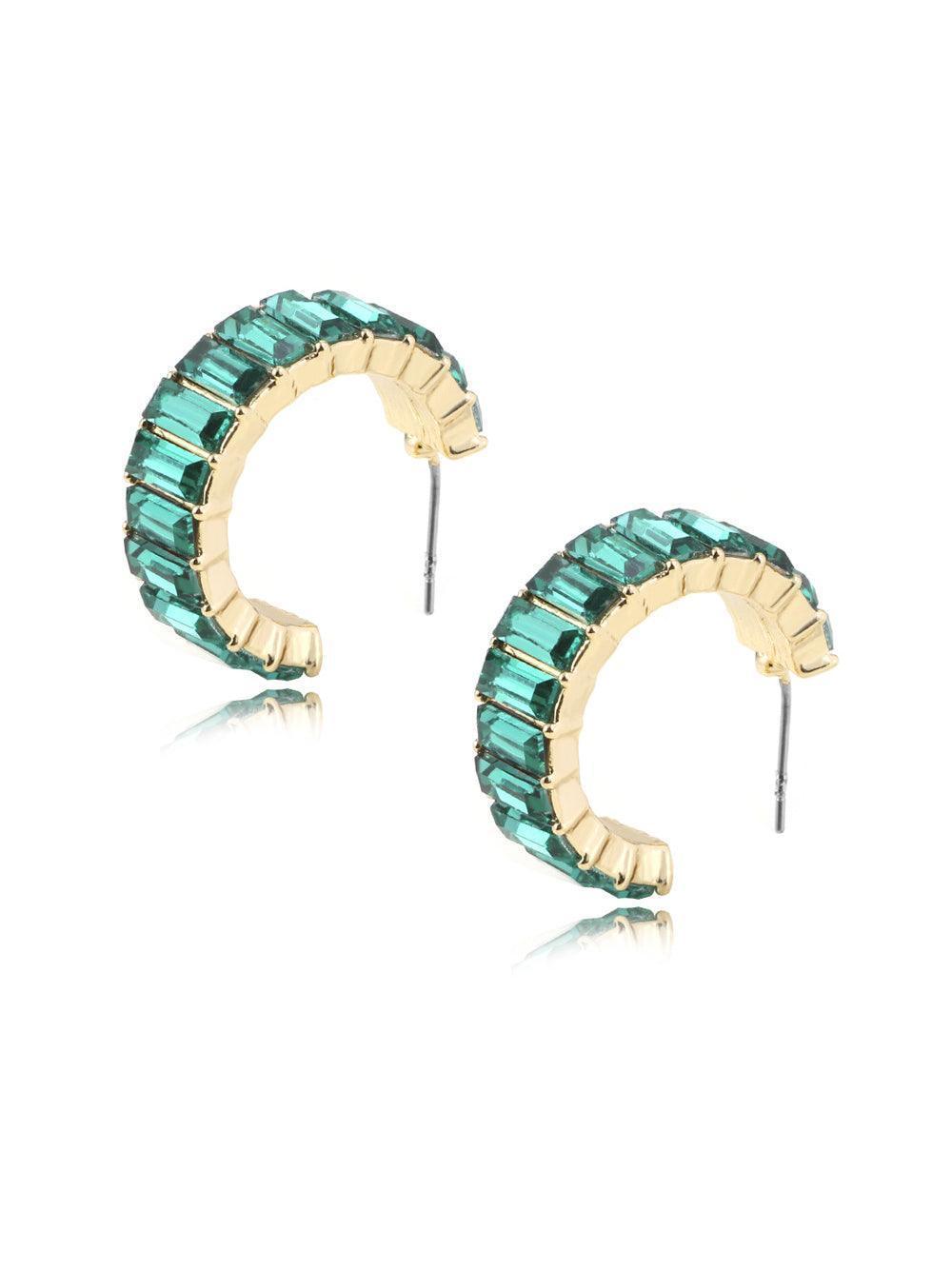 OTTILIE RING CRYSTAL EARRINGS