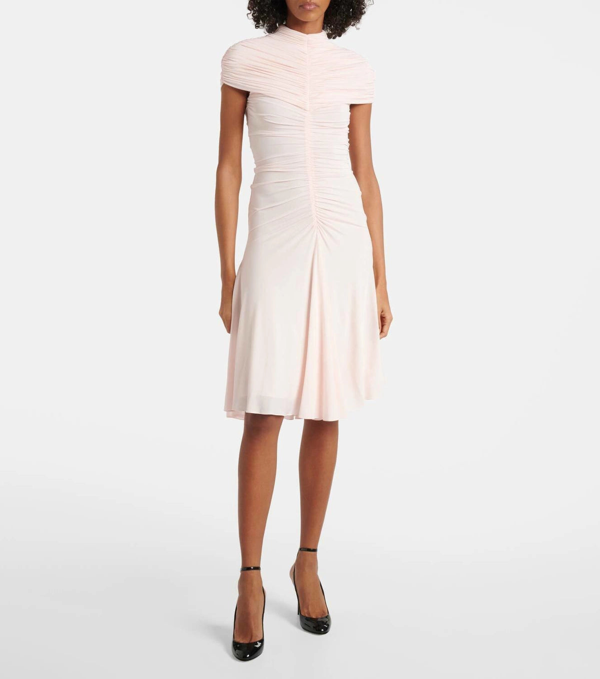 ABITO MIDI CON RUCHES HIRAKU