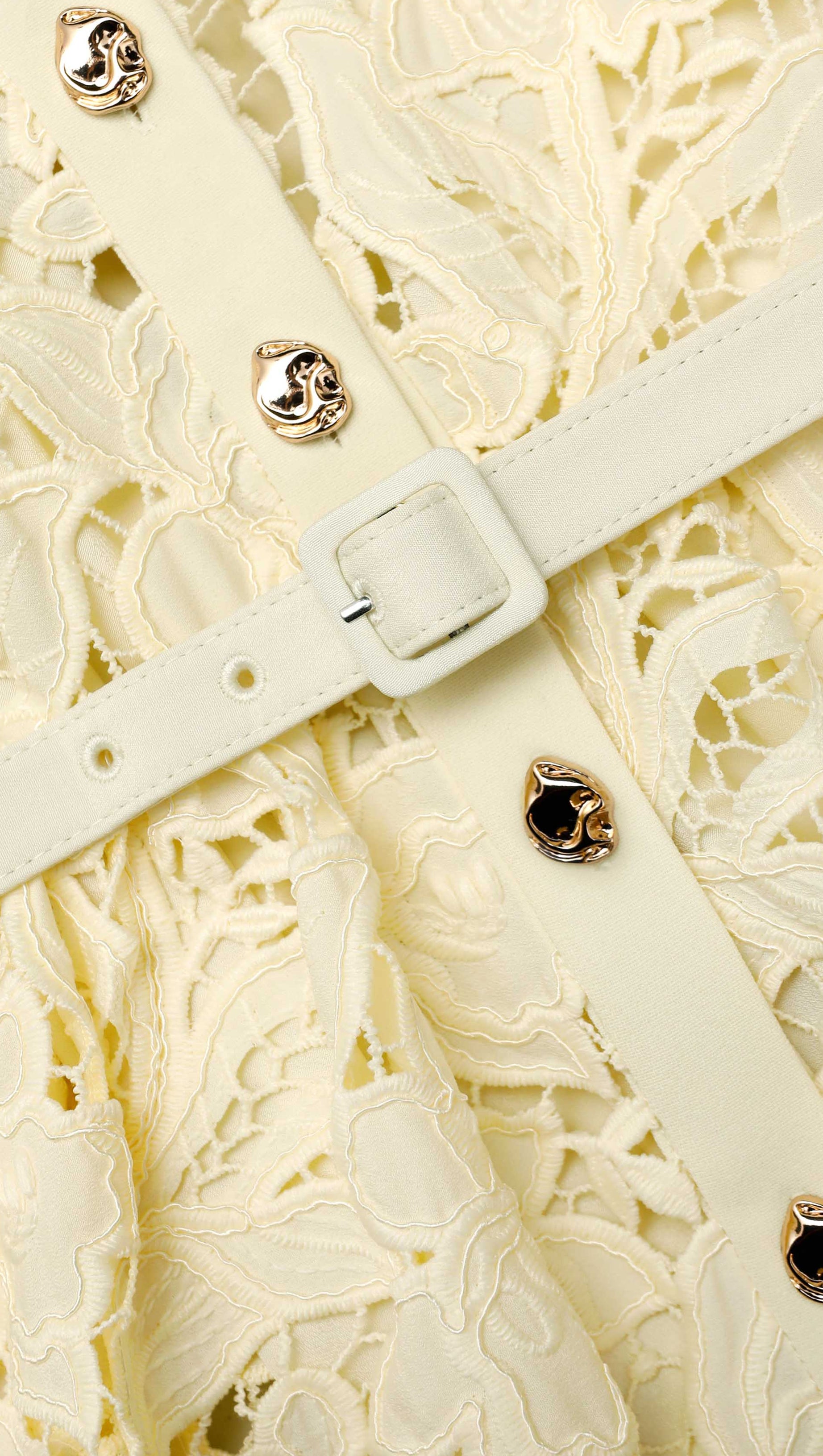 INGRID YELLOW LACE MAXI DRESS