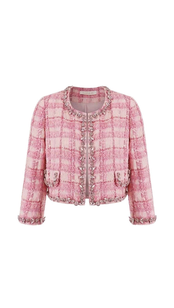 Pink Woolen Suit Set