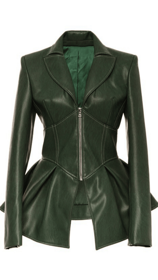 GIACCA IN PU E CAPPOTTO IN PELLE