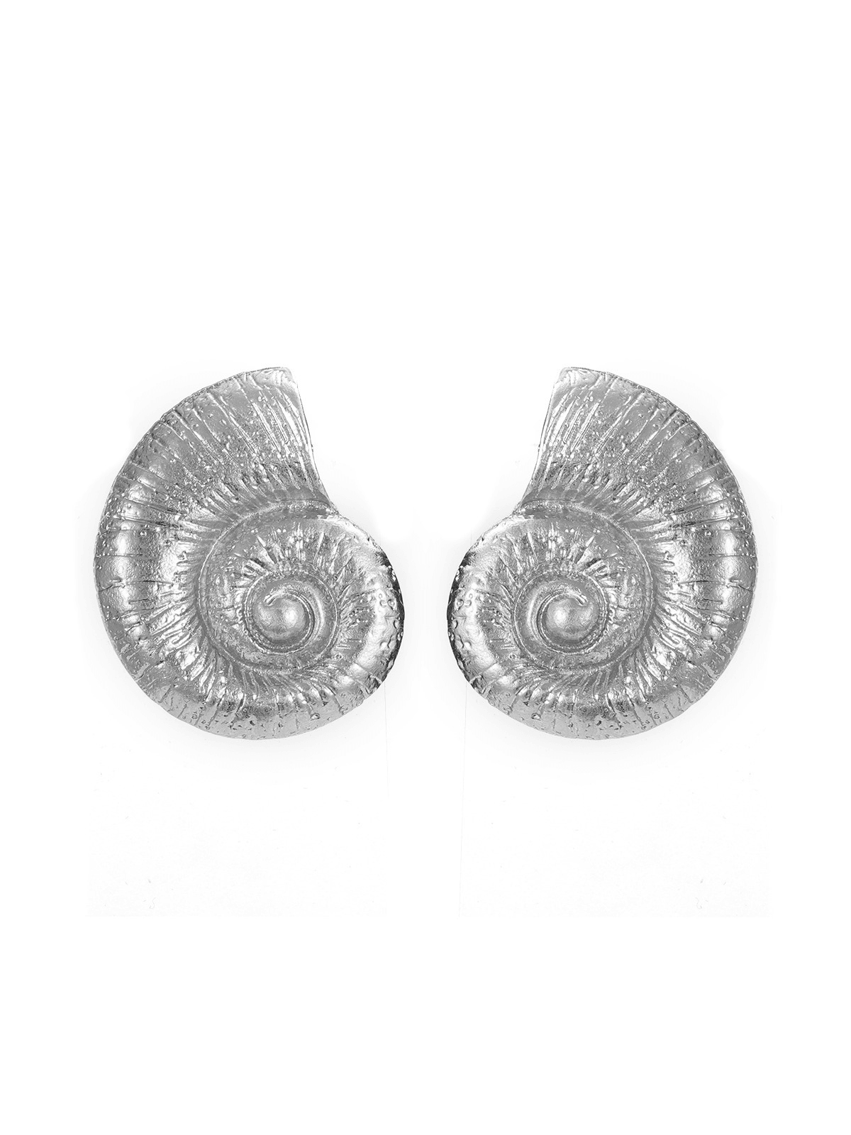 PAMELA METALLIC CONCH EARRINGS