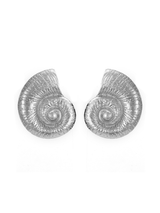 Pamela Metallic Conch Earrings