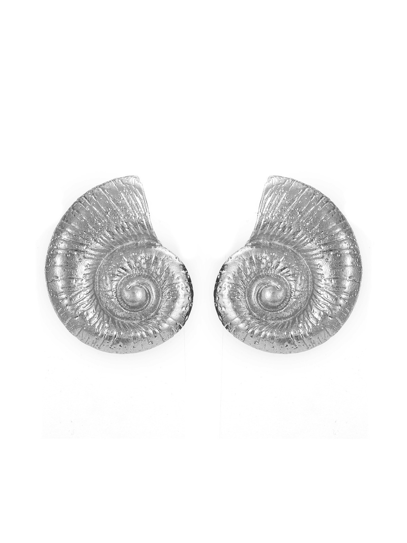 Pamela Metallic Conch Earrings