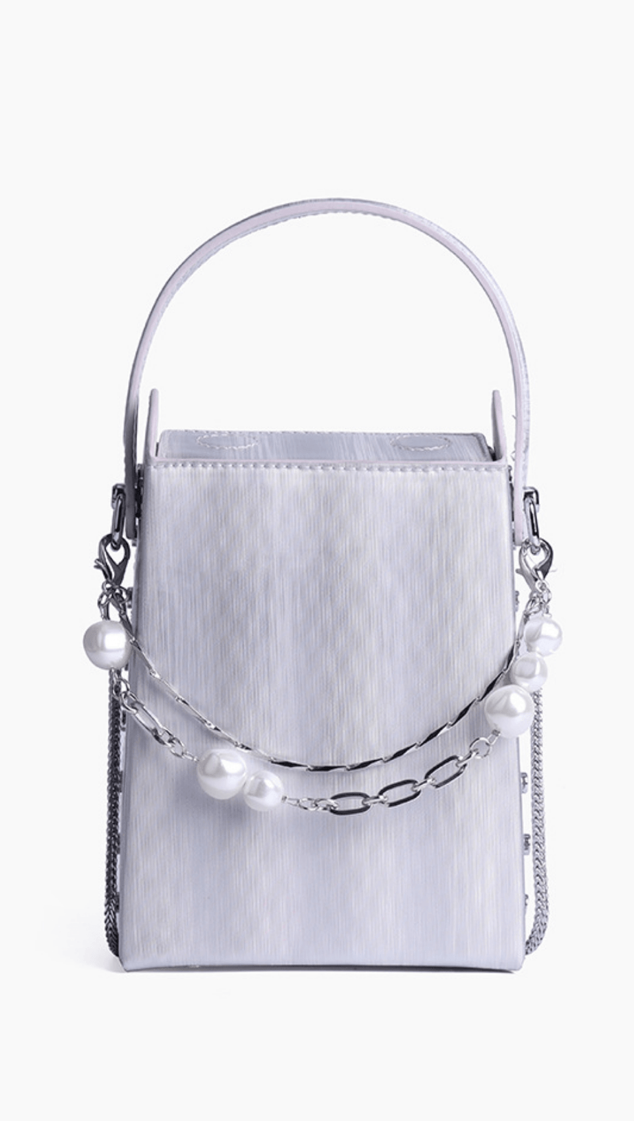 BORSA PER CELLULARE CON PERLA.