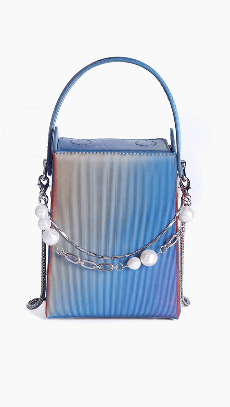 BORSA PER CELLULARE CON PERLA.