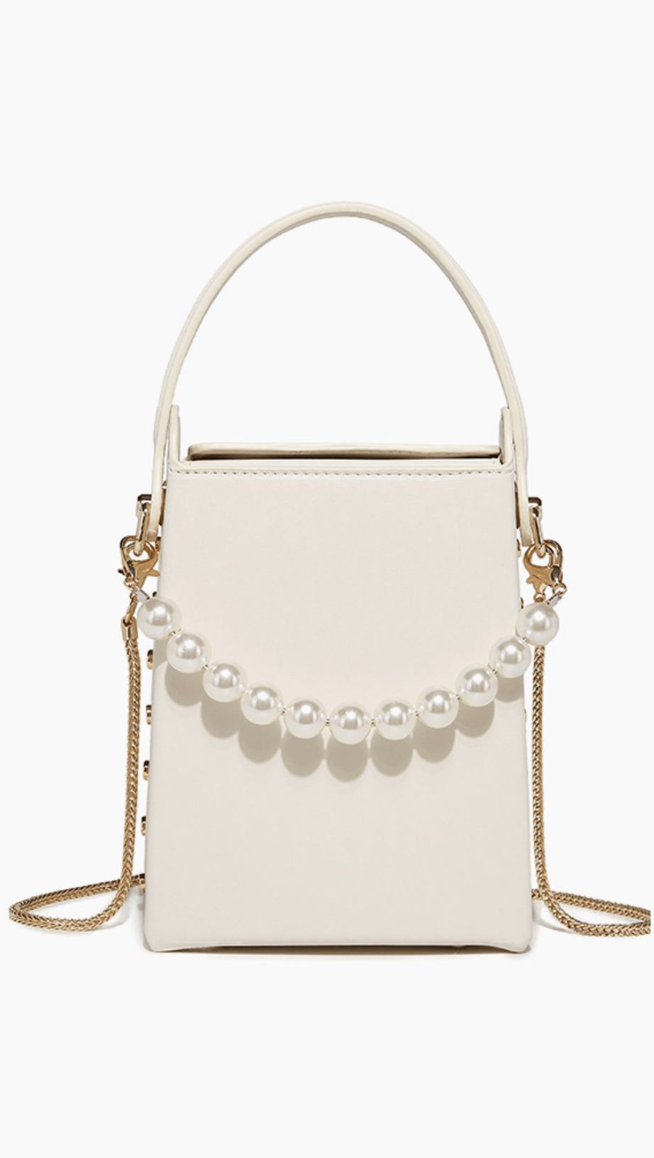 BORSA PER CELLULARE CON PERLA.