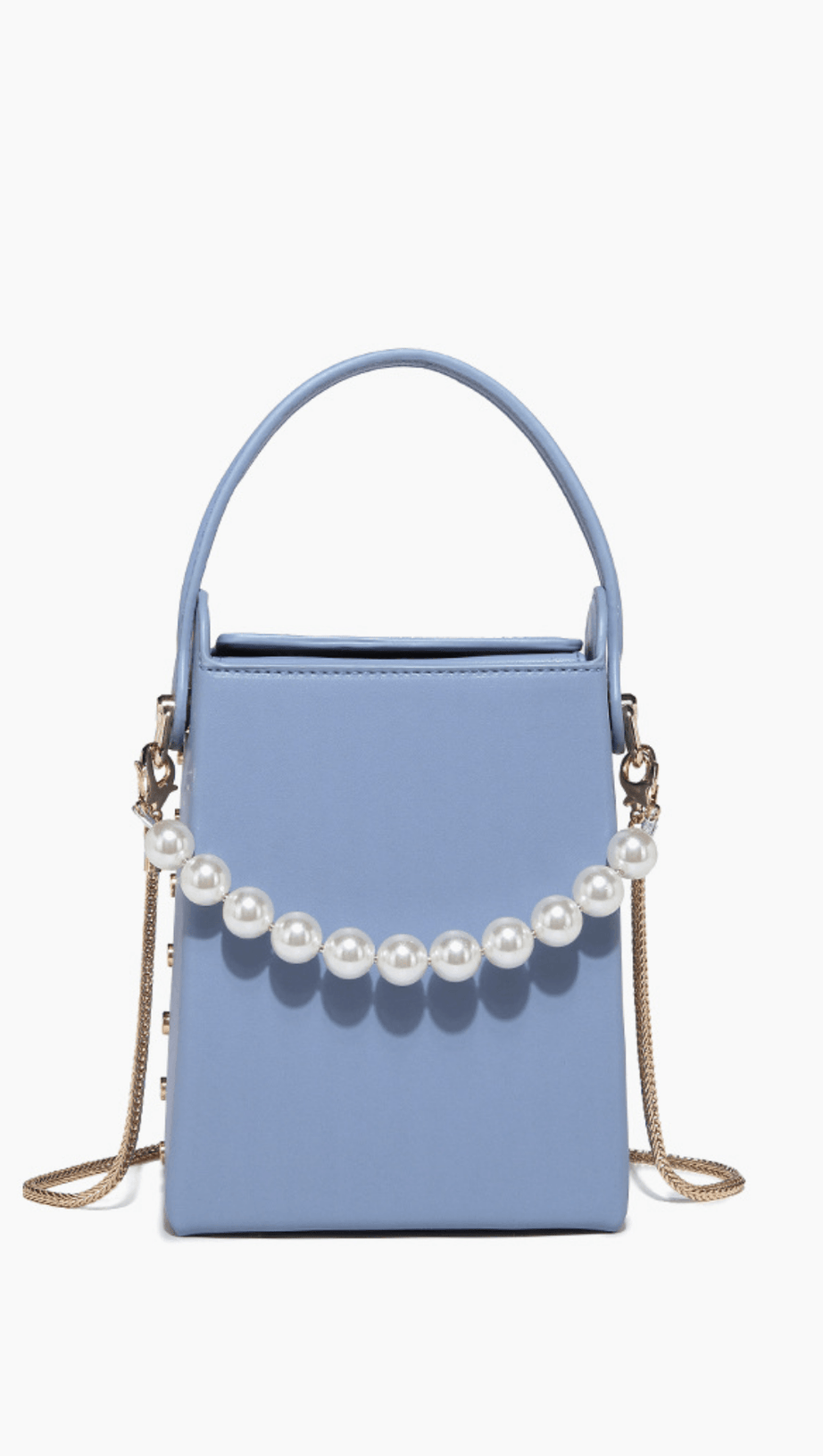 BORSA PER CELLULARE CON PERLA.