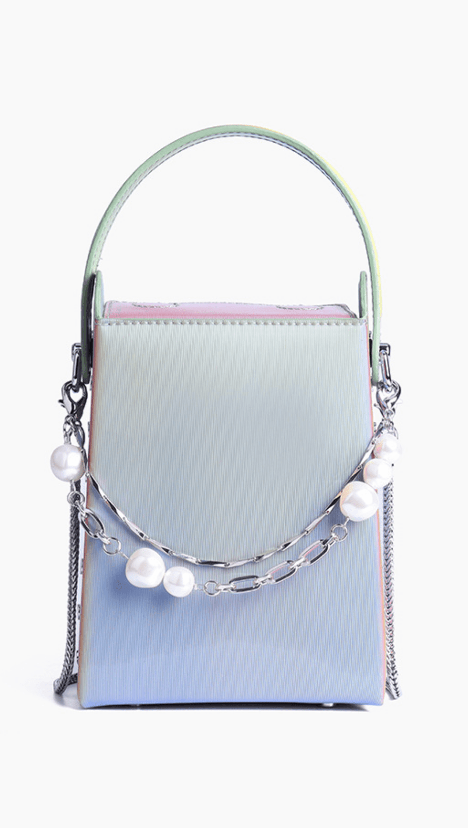 BORSA PER CELLULARE CON PERLA.