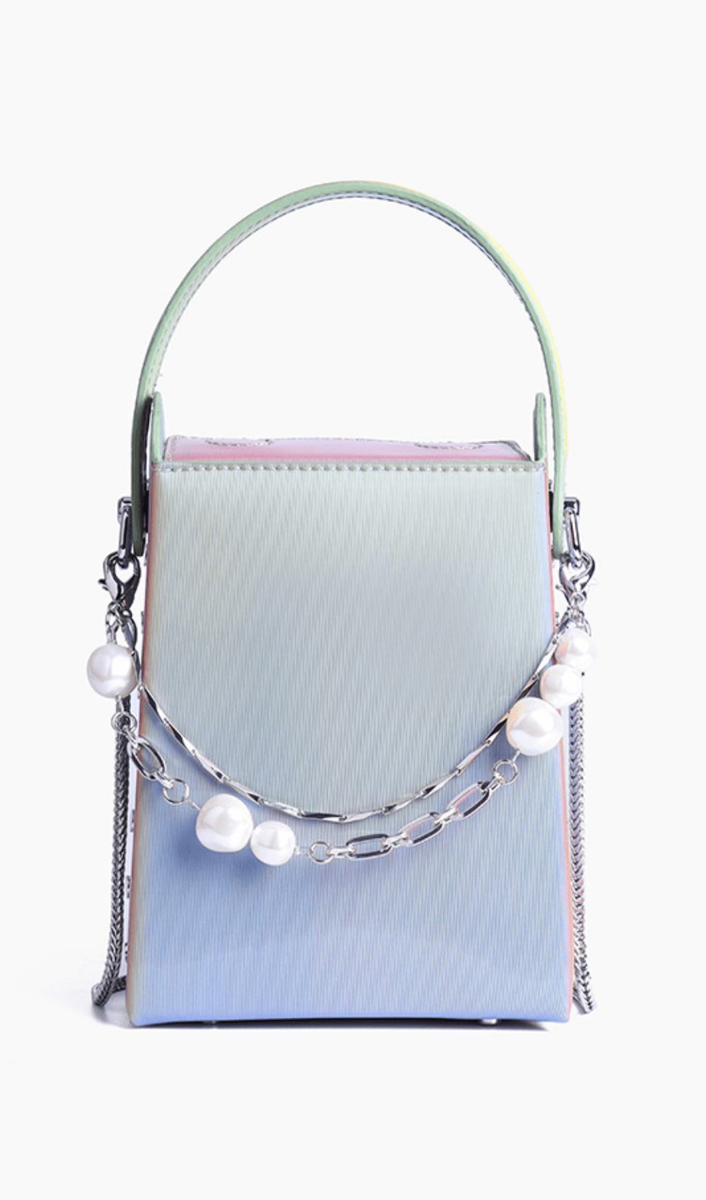 BORSA PER CELLULARE CON PERLA.