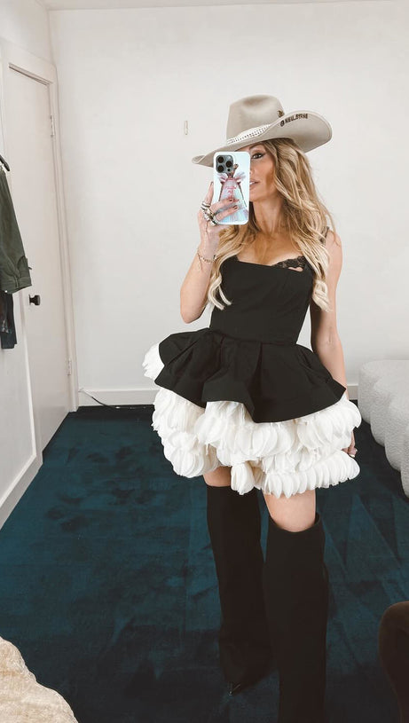 FLAVIO LAYER MINI DRESS