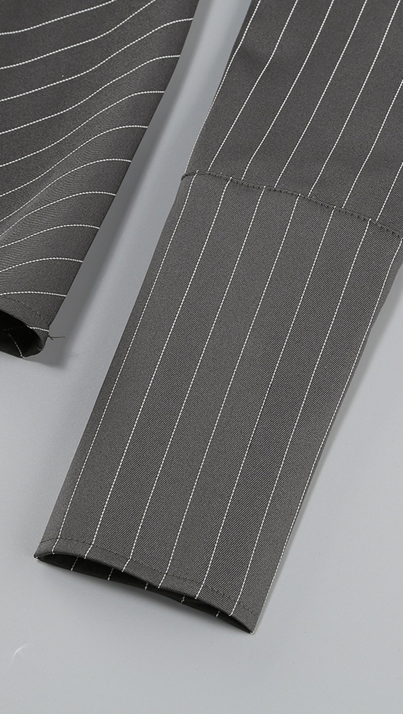 PUFF LANGARM KRISTALLKORSETT A-LINIENKLEID IN SCHWARZ