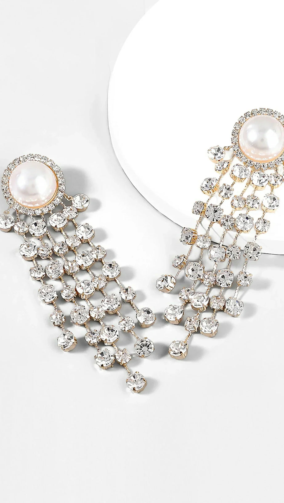 Bindi-Perlenohrringe