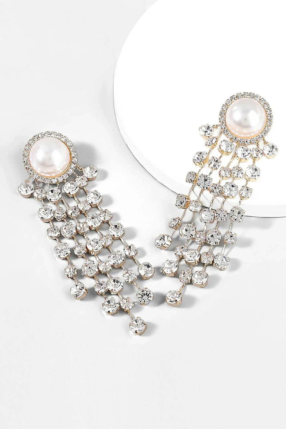 Bindi-Perlenohrringe