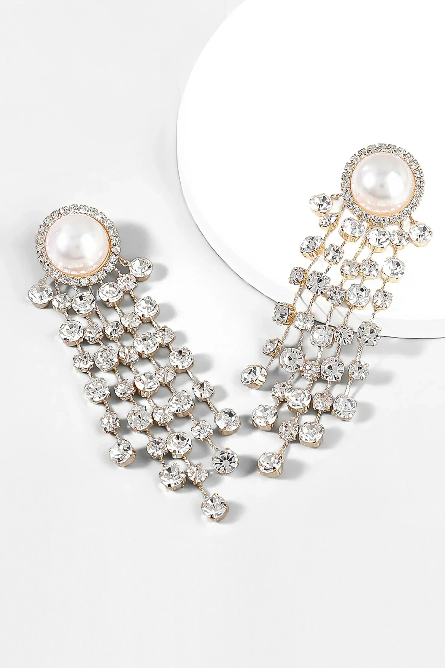 Bindi-Perlenohrringe