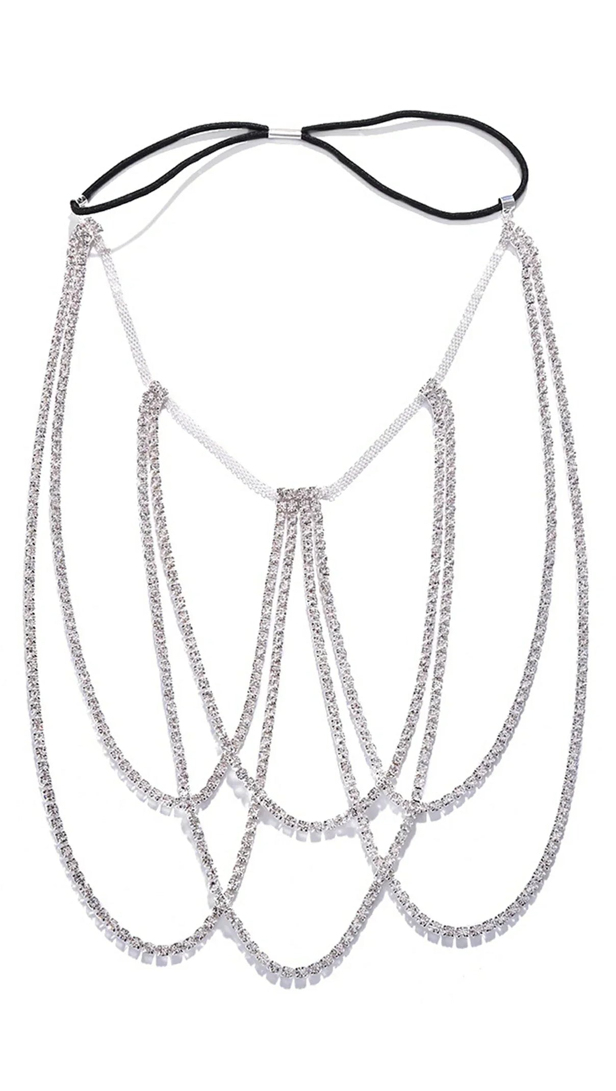 AIIZIE BLAIR RHINESTONE BODY CHAIN - product image