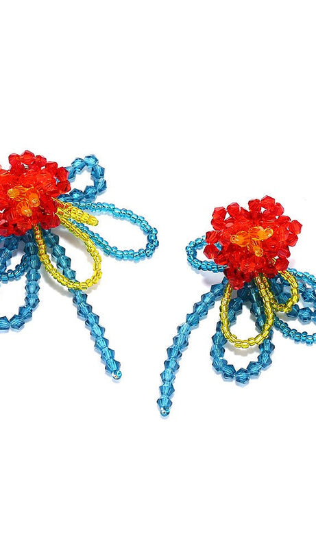 Rachel Kristall Ohrringe