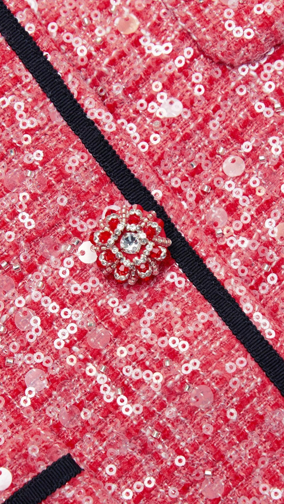 AIIZIE RED BOUCLE JACKET - product image