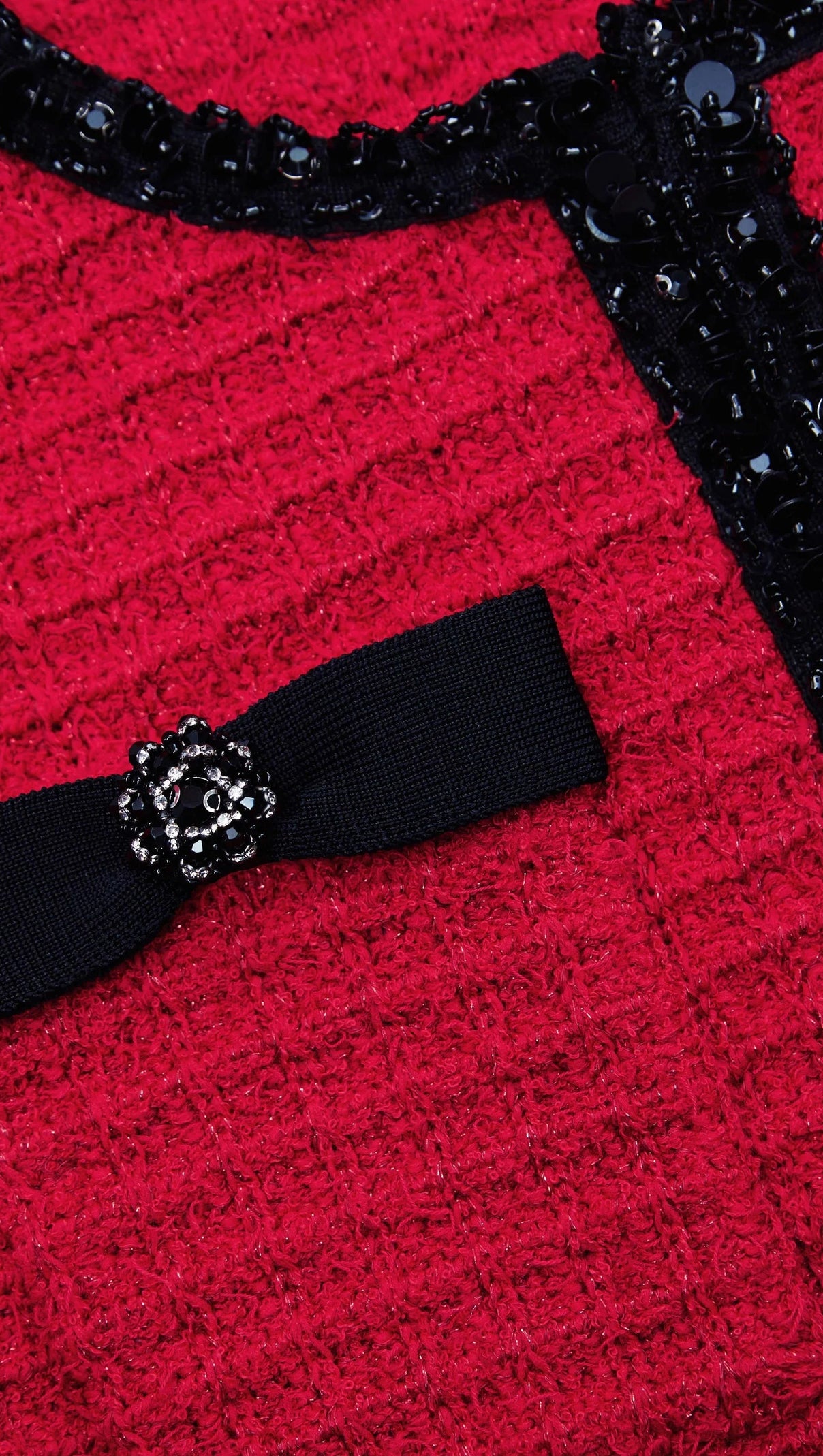 AIIZIE RED KNIT CARDIGAN - product image