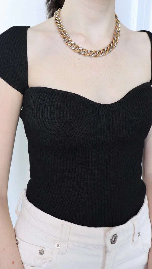 AIIZIE BLACK THE ISTA TOP - product image
