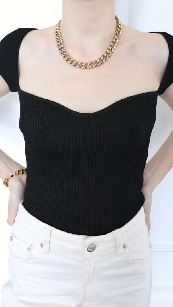AIIZIE BLACK THE ISTA TOP - product image