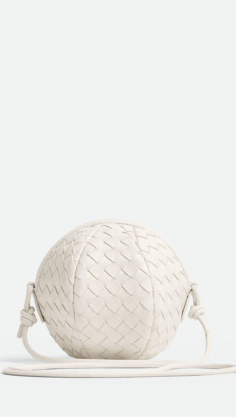 ROSALYN BALL CROSS-BODY BAG - WHITE