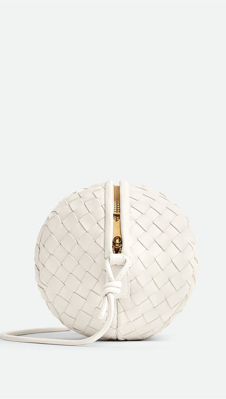 ROSALYN BALL CROSS-BODY BAG - WHITE