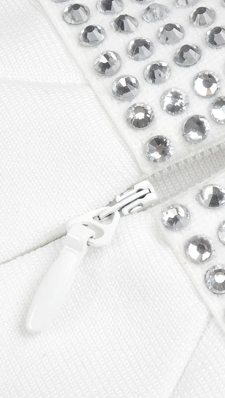 Rückenfreies Cut-Out-Strasskleid - Ulian