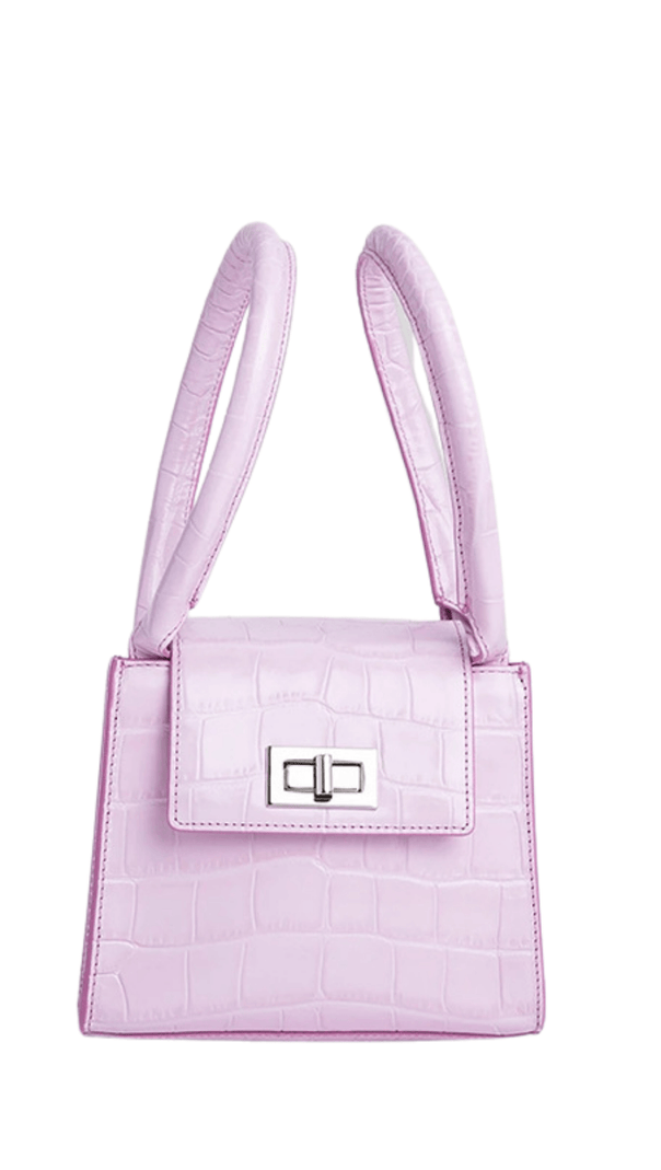 AIIZIE SHINY CROCODILE PATTERN POUCH - product image