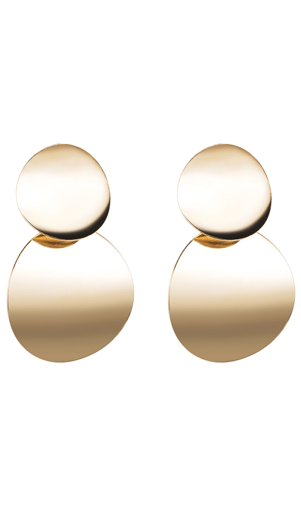 ORECCHINI GEOMETRICI SEMPLICI ORECCHINI IN METALLO