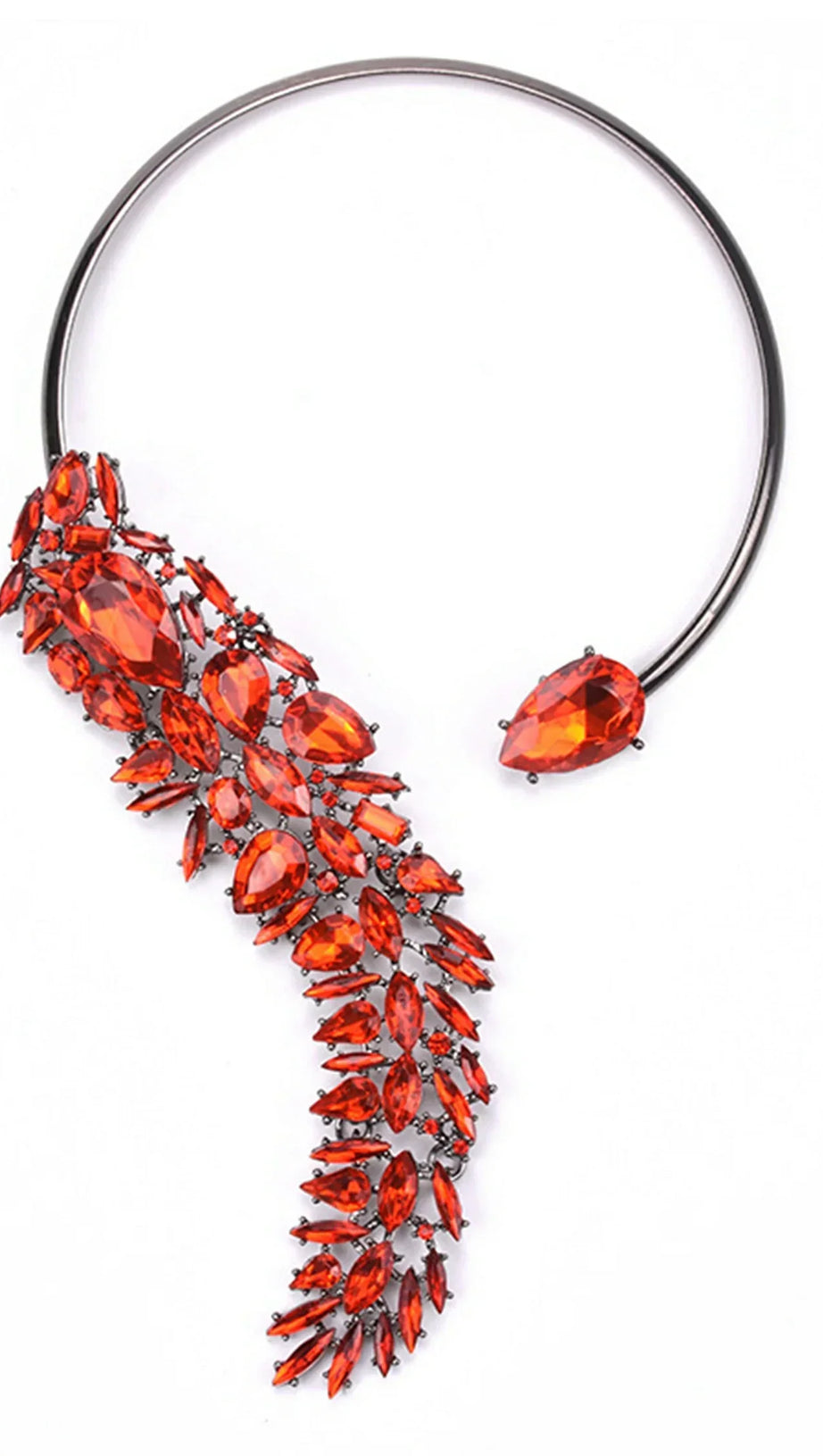 COLLANA CON FIORI DI DIAMANTI EMILY