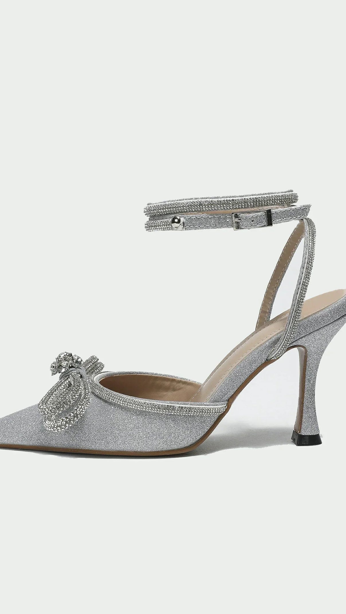 AIIZIE BRIZEIDA BUTTERFLY DIAMOND HEELS - product image