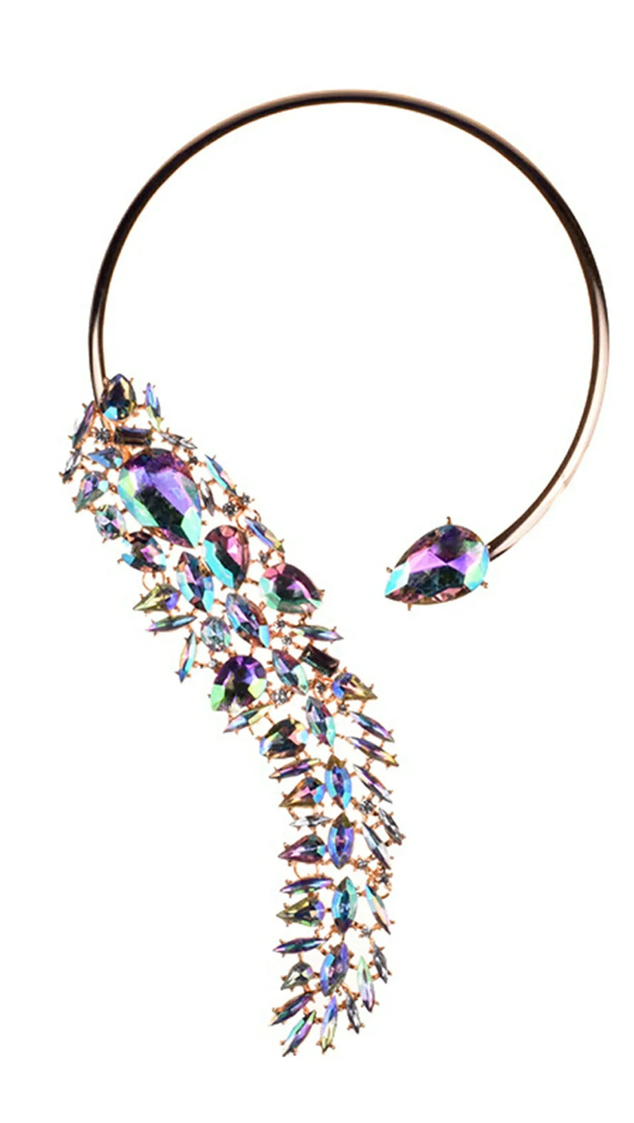 COLLANA CON FIORI DI DIAMANTI EMILY