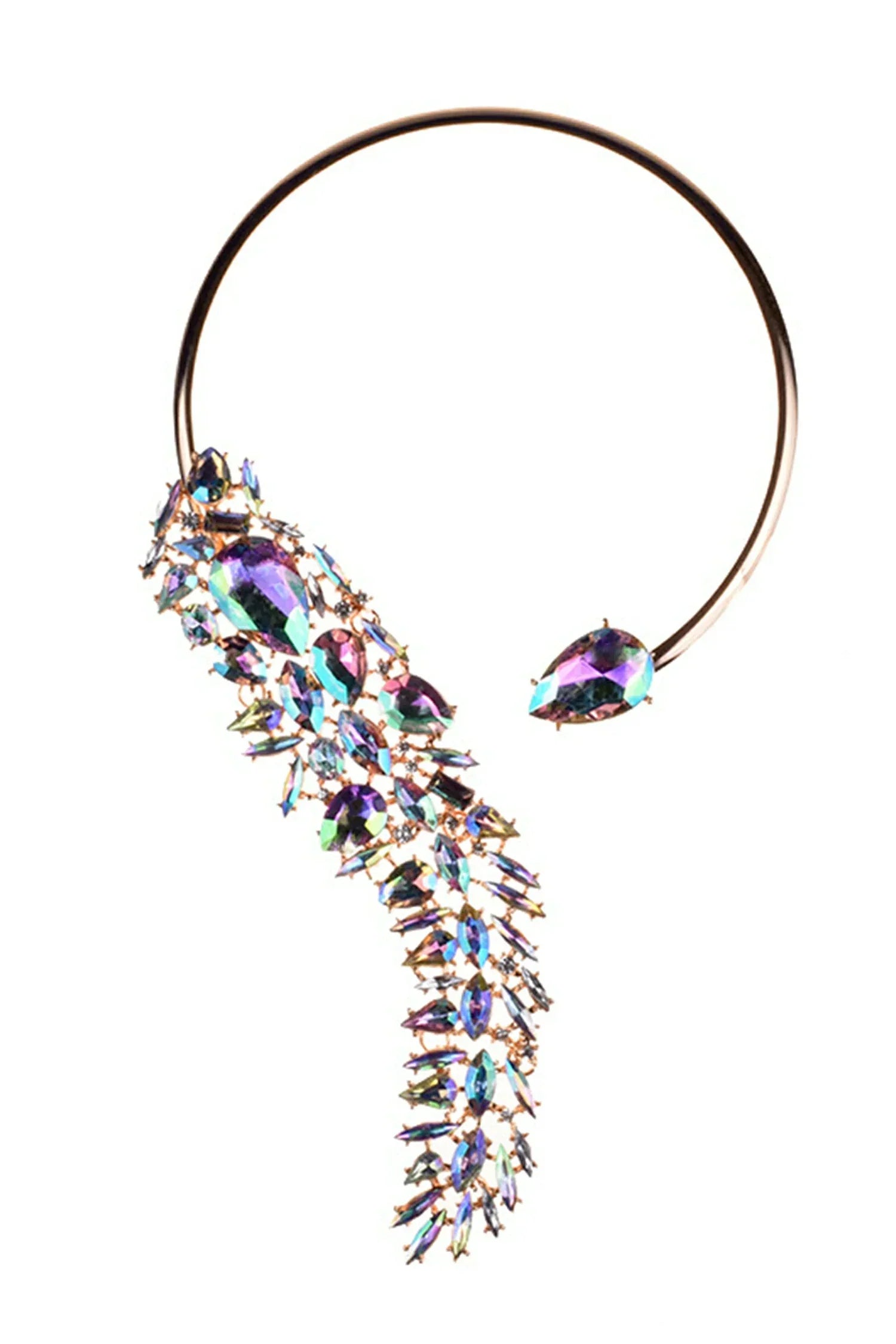 COLLANA CON FIORI DI DIAMANTI EMILY