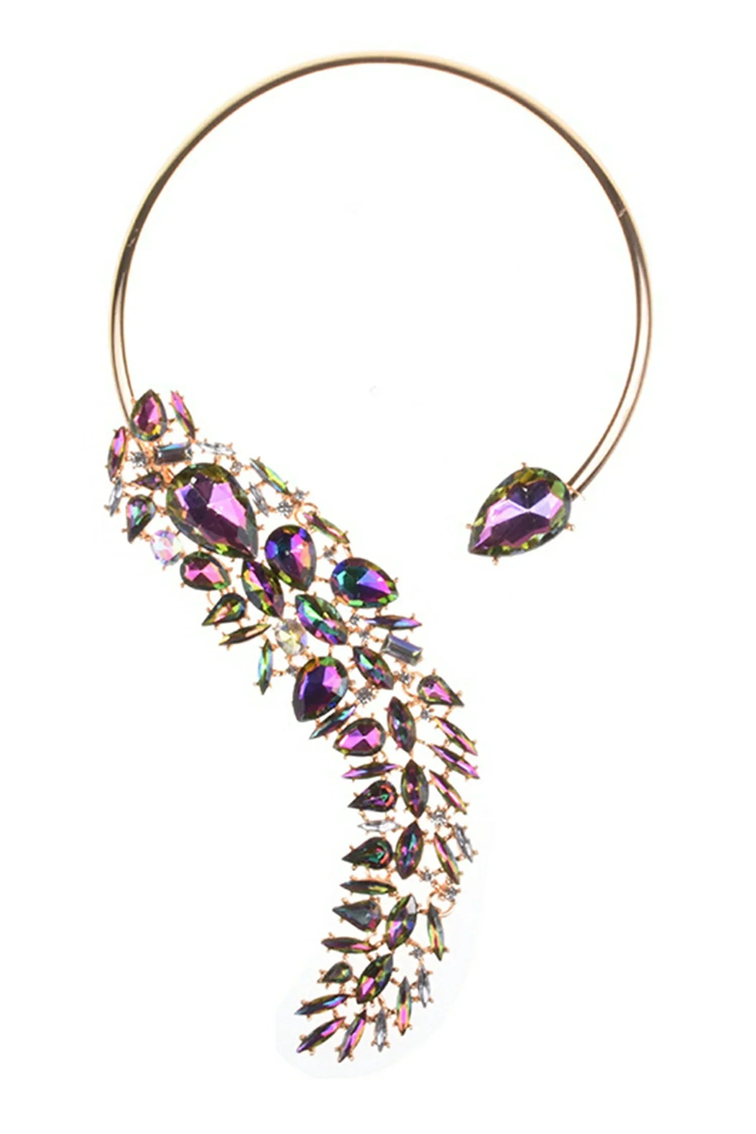 COLLANA CON FIORI DI DIAMANTI EMILY