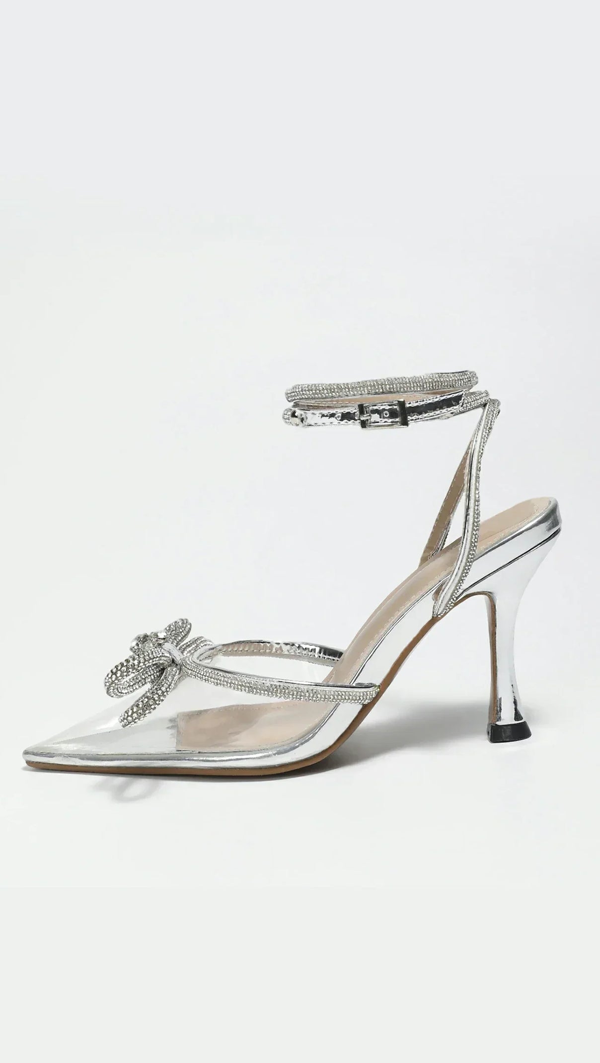 AIIZIE BRIZEIDA BUTTERFLY DIAMOND HEELS - product image