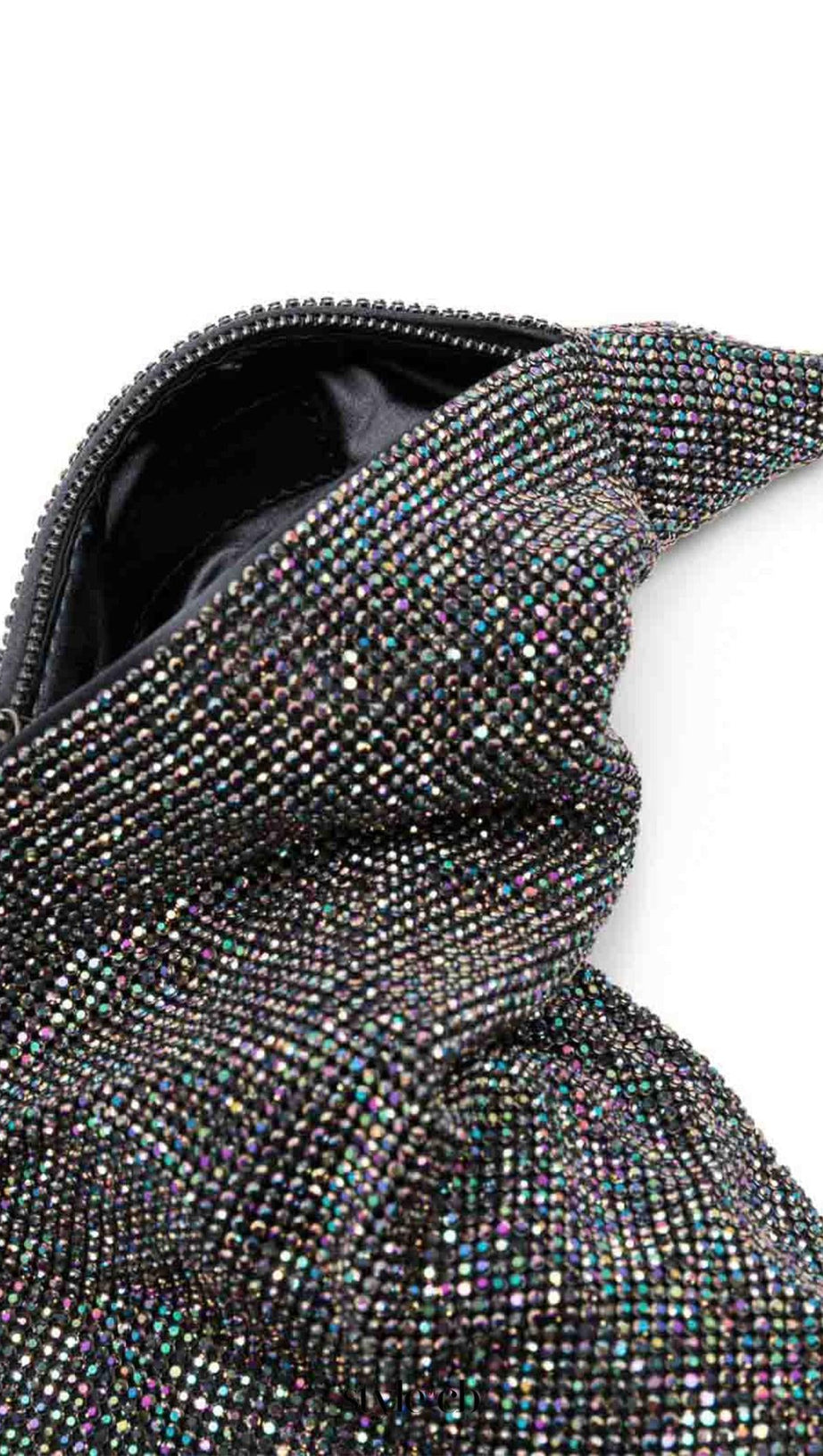 RHINESTONE EMBELLISHED TOTE BAG